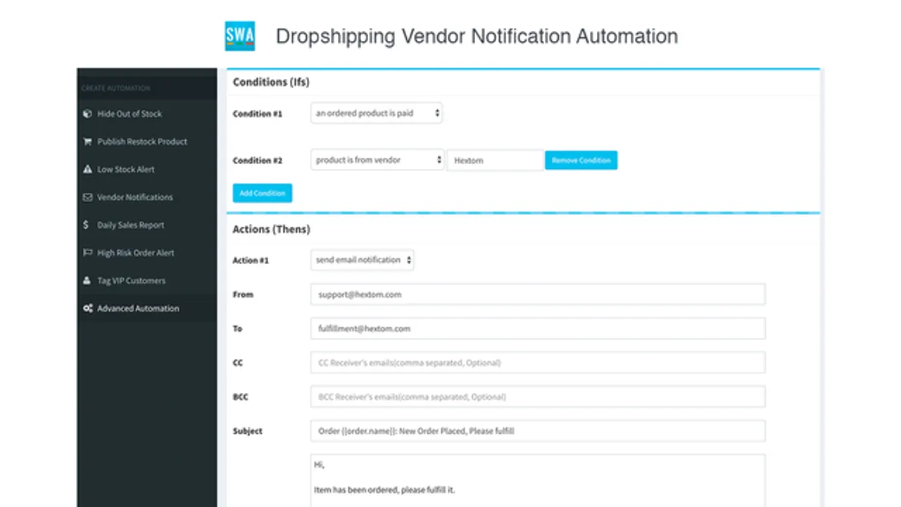 Hextom: Workflow Automation screenshot 3