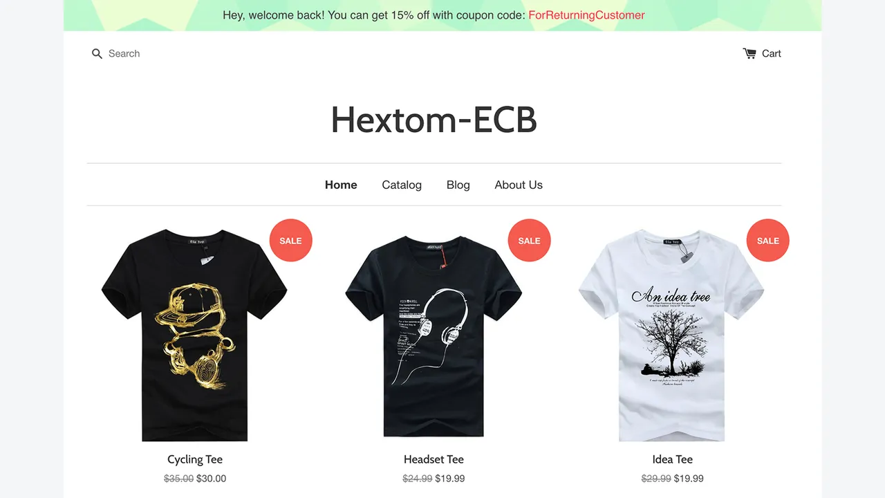 Hextom: Email Collection Bar screenshot 4